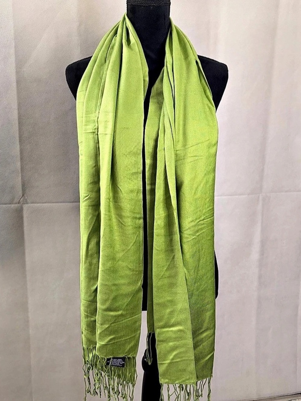 Lime Scarf 100% Viscose